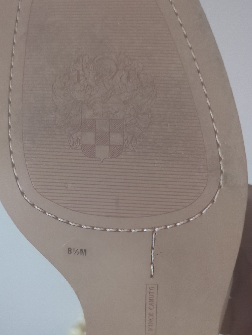 Vince Camuto Ivory Square-Toe Thong Sandals - Picture 7 of 7